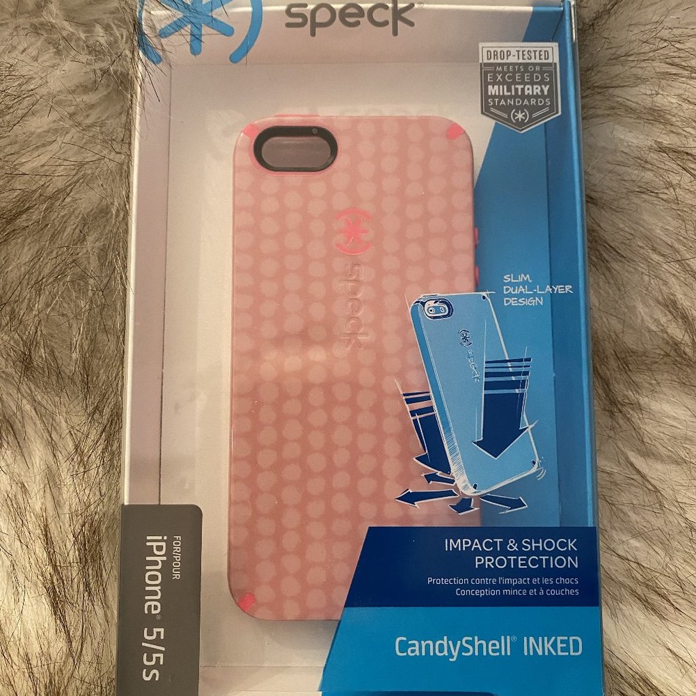 Speck iPhone 5/5s pink case (*NIB)